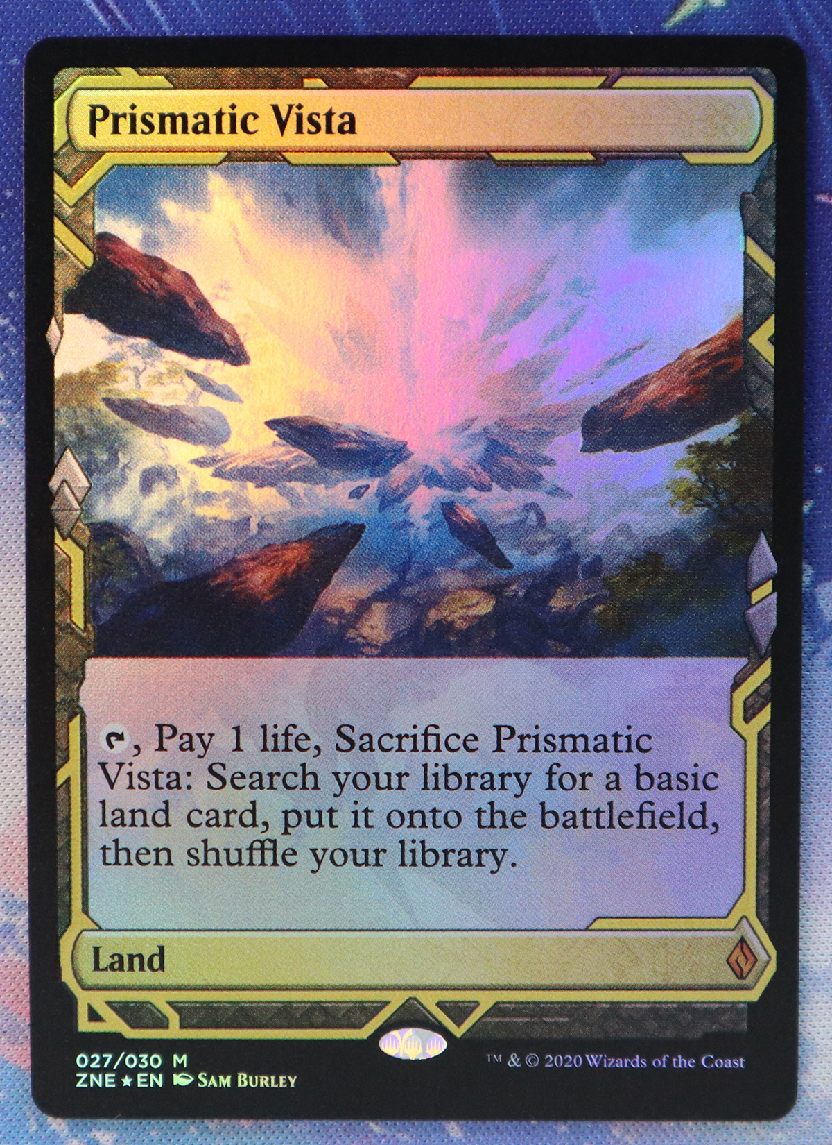 Prismatic Vista ZNE Zendikar Rising Expeditions foil