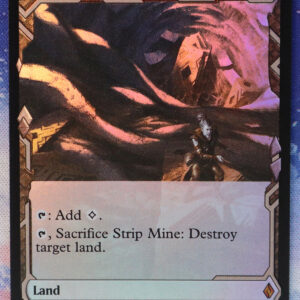 Strip Mine ZNE Zendikar Rising Expeditions foil
