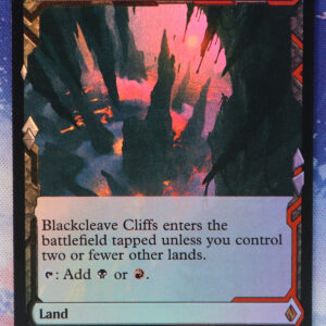 Blackcleave Cliffs ZNE Zendikar Rising Expeditions foil