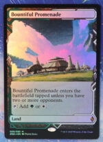 Bountiful Promenade ZNE Zendikar Rising Expeditions foil