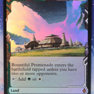 Bountiful Promenade ZNE Zendikar Rising Expeditions foil