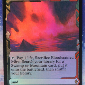 Bloodstained Mire ZNE Zendikar Rising Expeditions foil