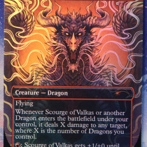 Scourge of Valkas #1490 SLD foil