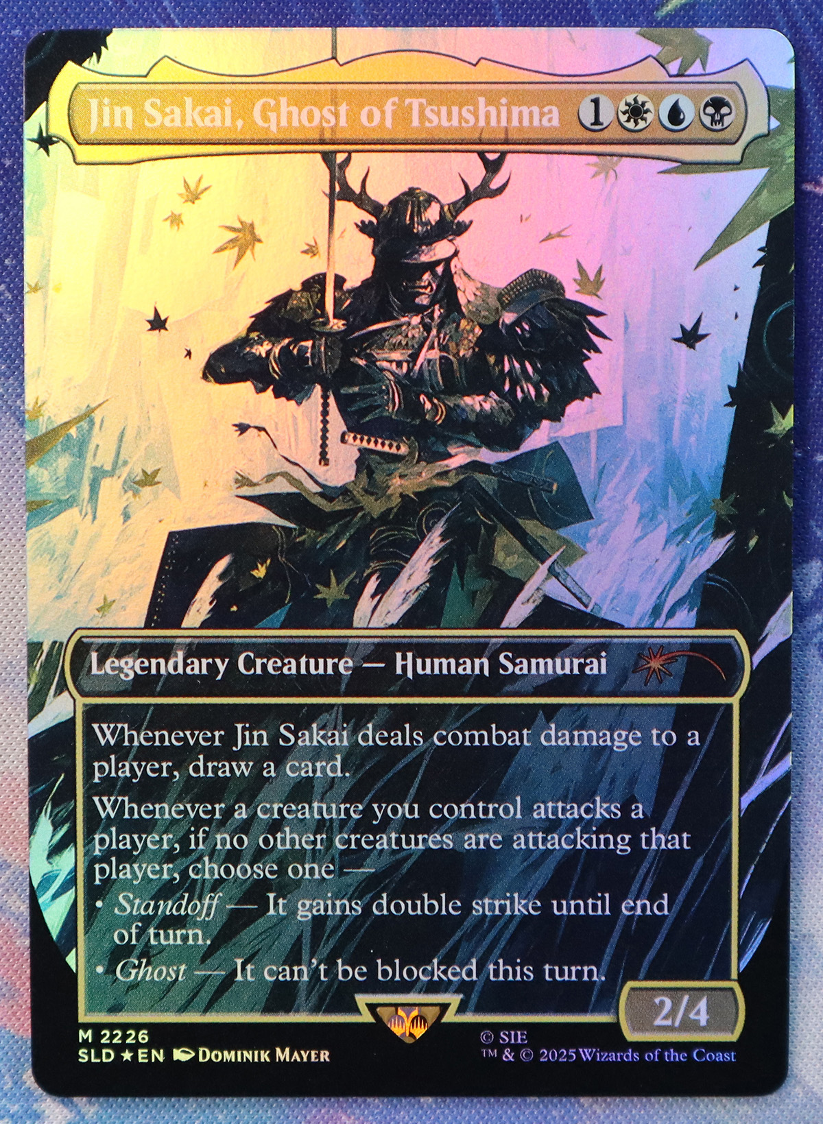 Jin Sakai, Ghost of Tsushima #2226 SLD foil