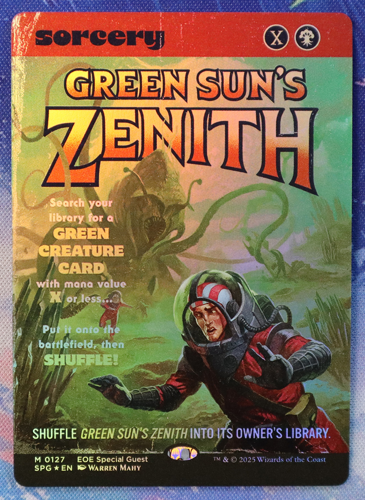 Green Sun's Zenith #127 SPG foil