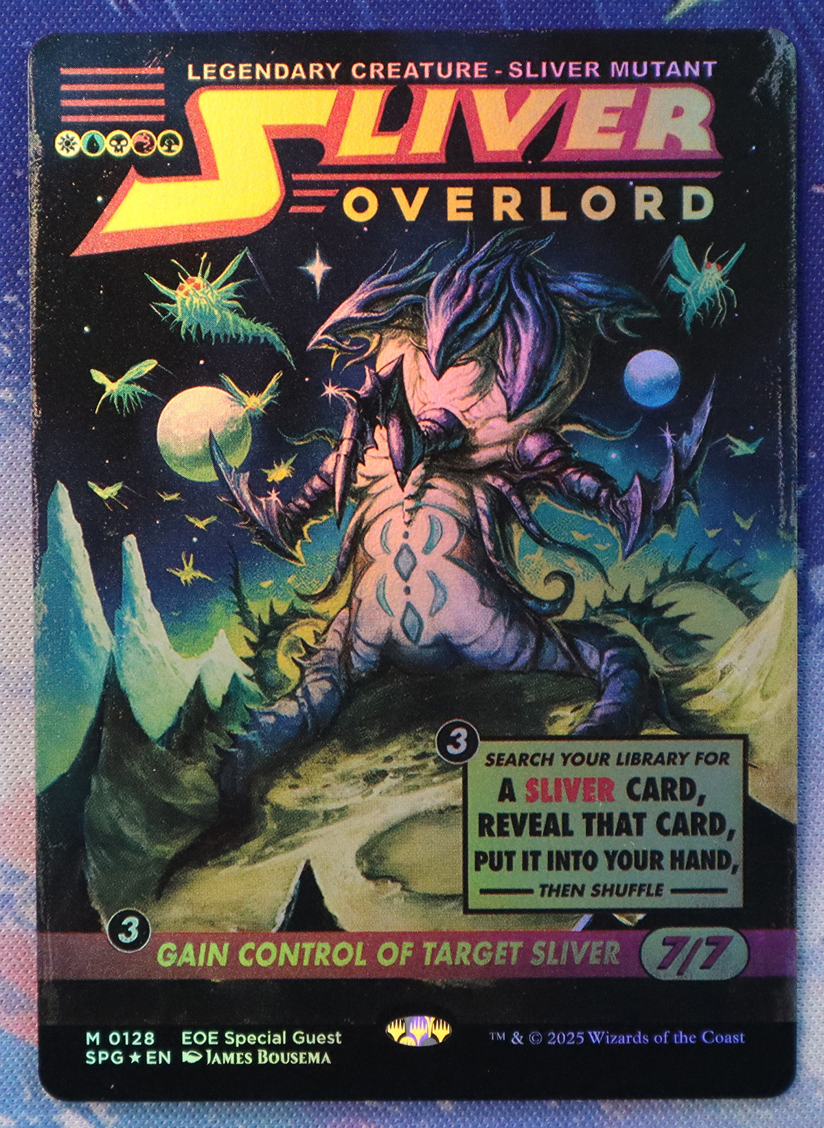 Sliver Overlord #128 SPG foil