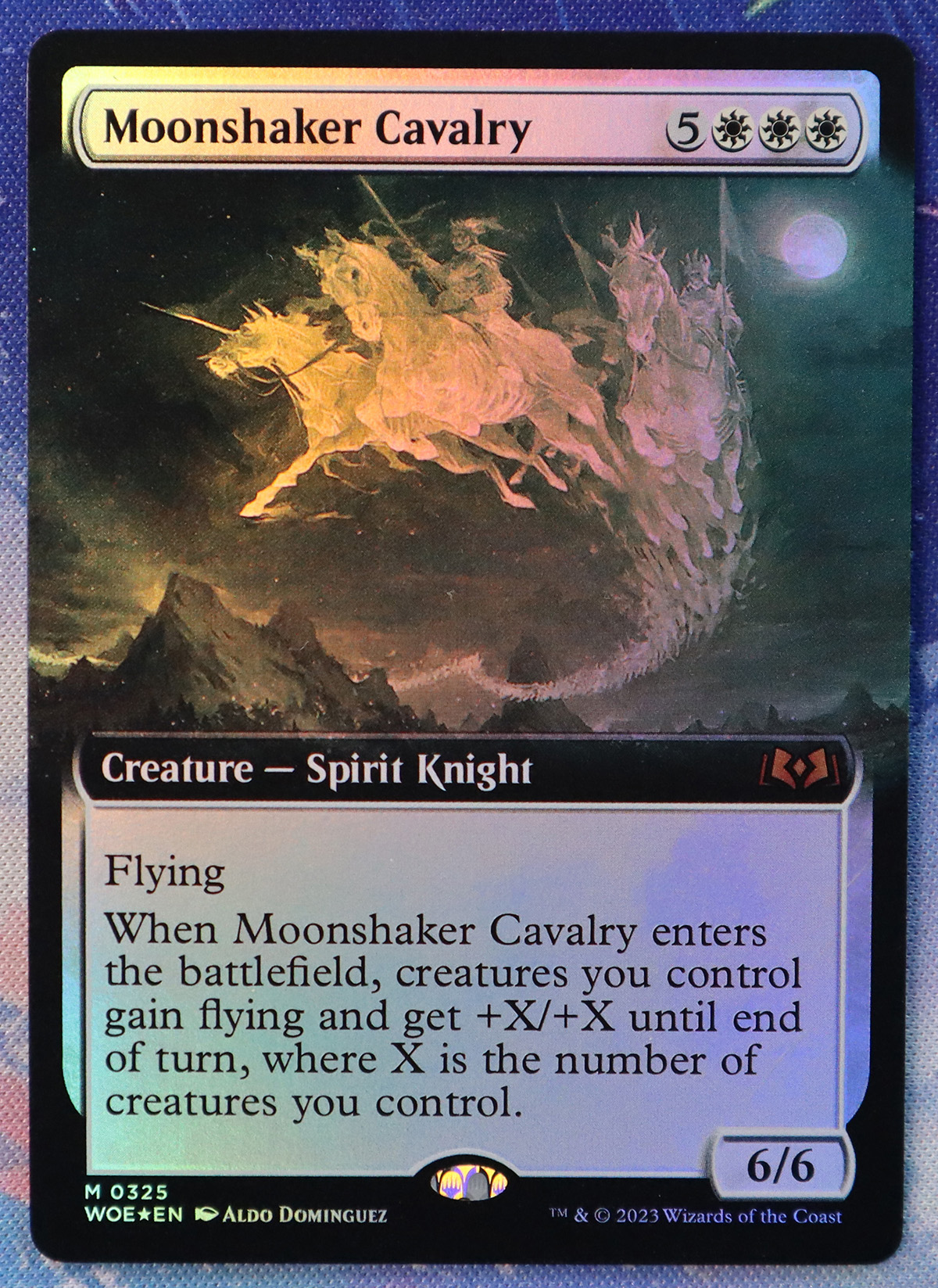 Moonshaker Cavalry Wilds of Eldraine (WOE) foil