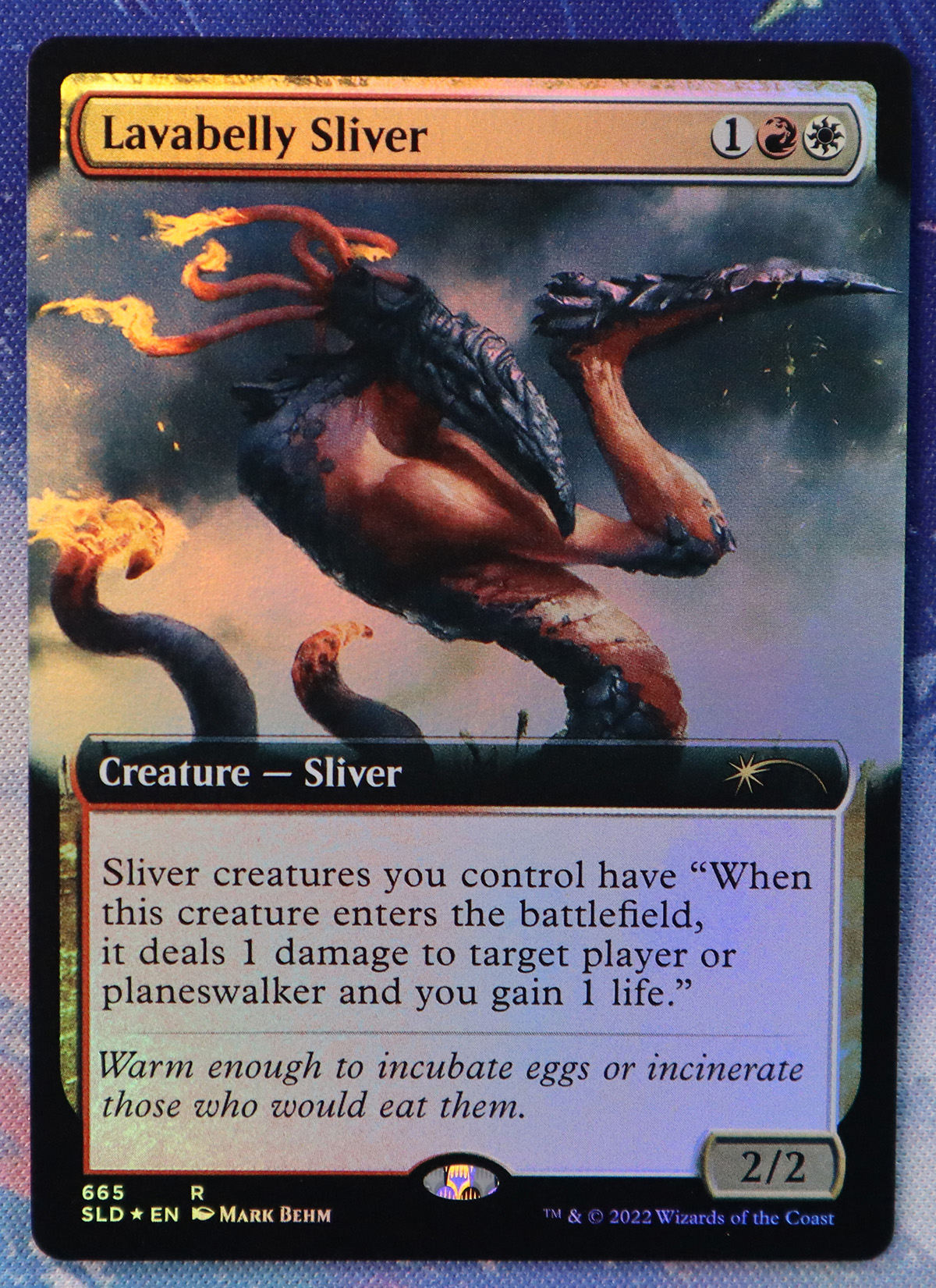lavabelly sliver #665 Secret Lair Drop (SLD) foil