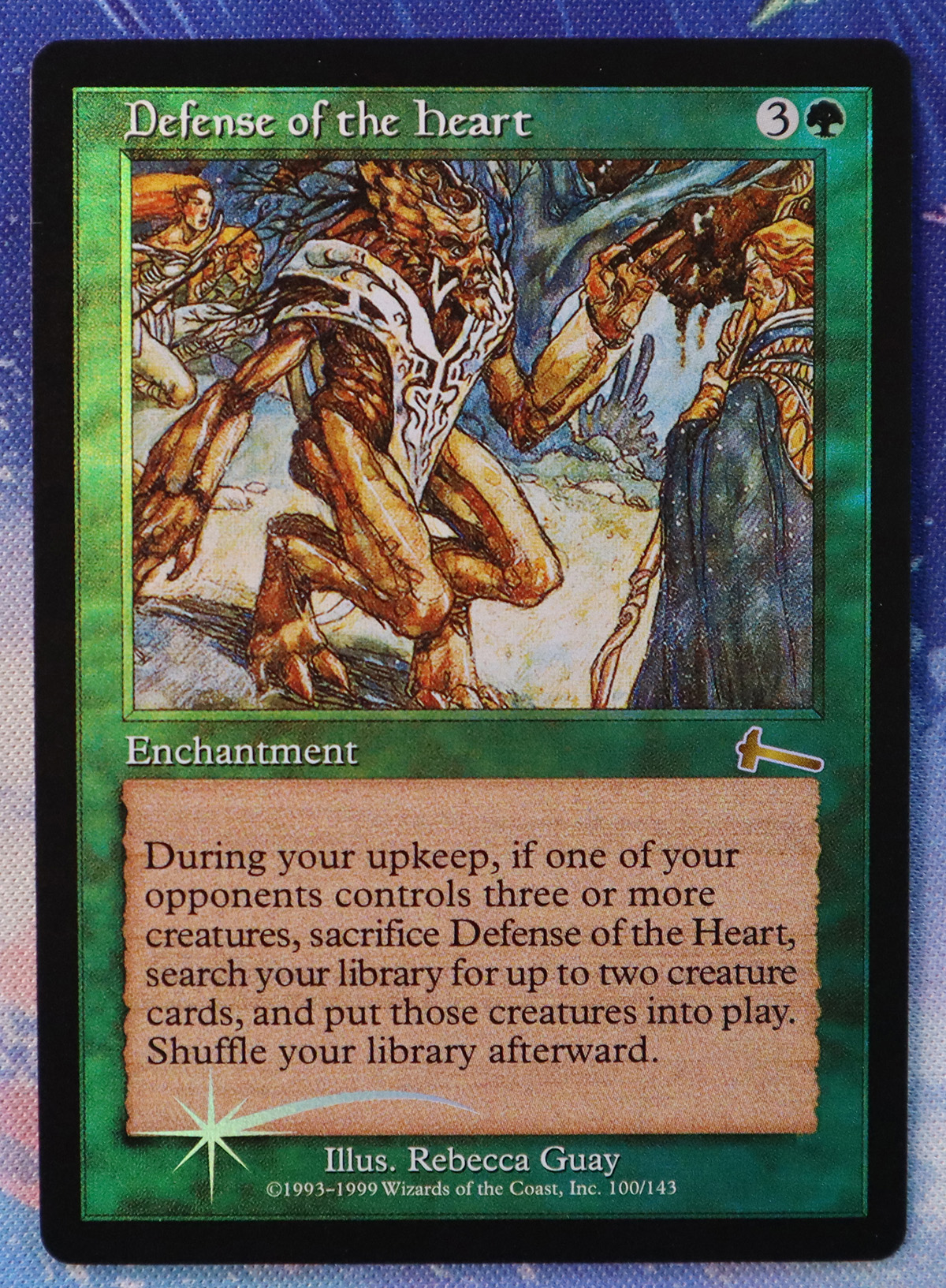 Defense of the Heart - Urza's Legacy #100 ULG foil