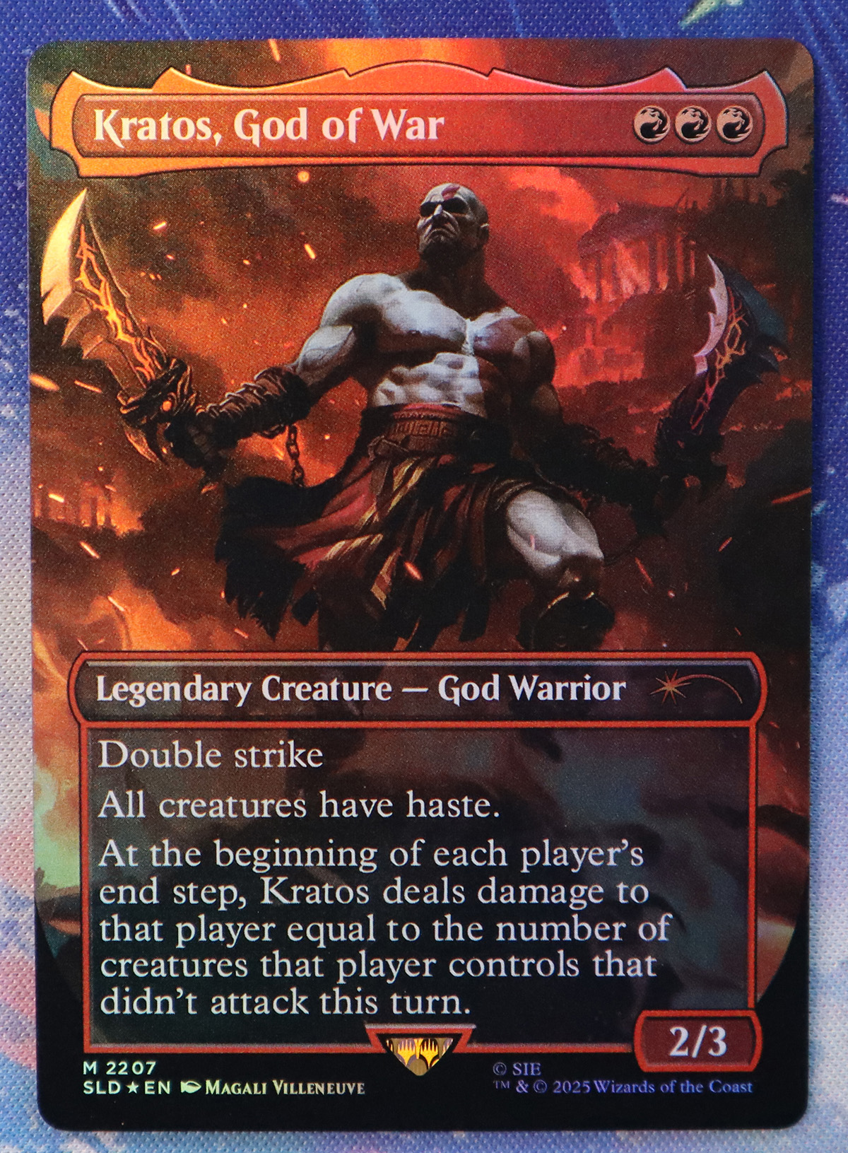 Kratos, God of War #2207 SLD foil