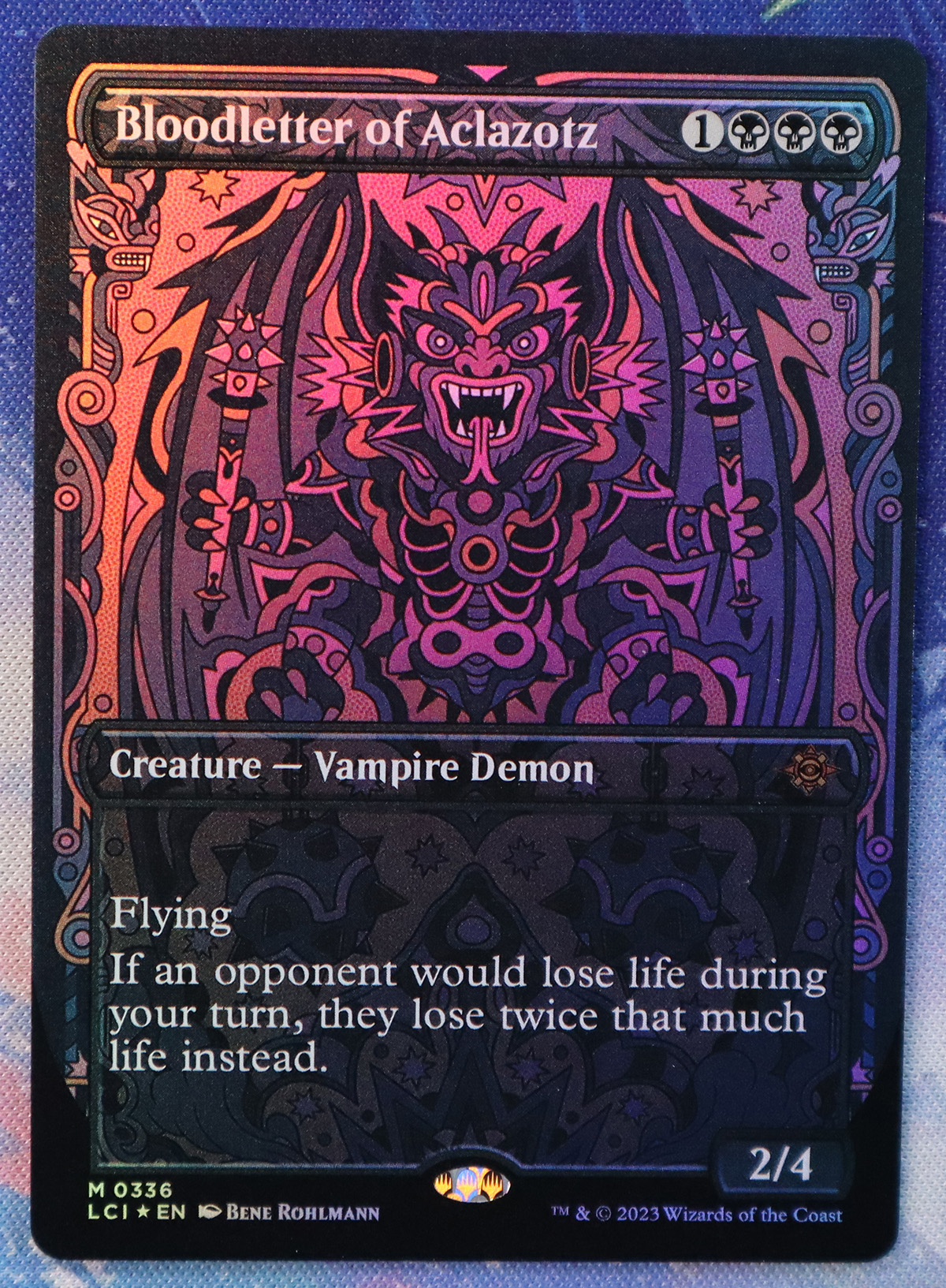 Bloodletter of Aclazot #336 The Lost Caverns of Ixalan (LCI) foil