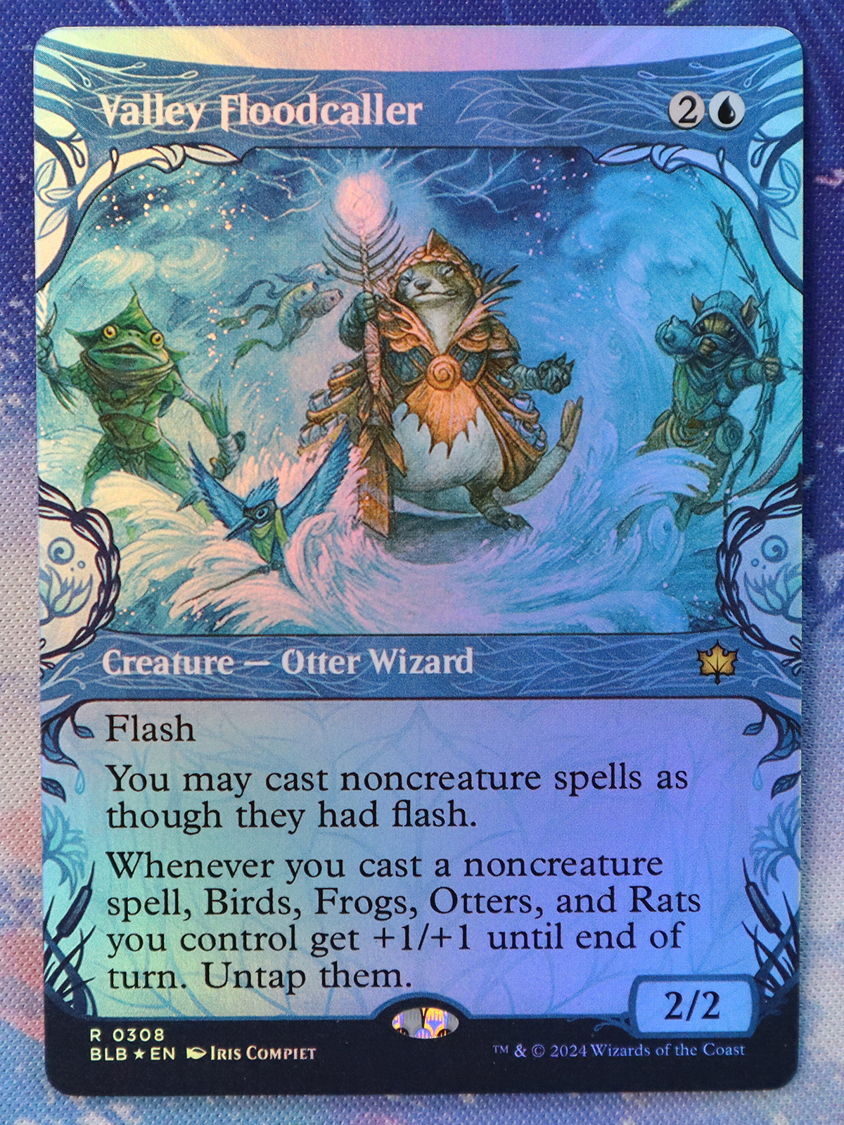 Valley Floodcaller #308 BLB foil