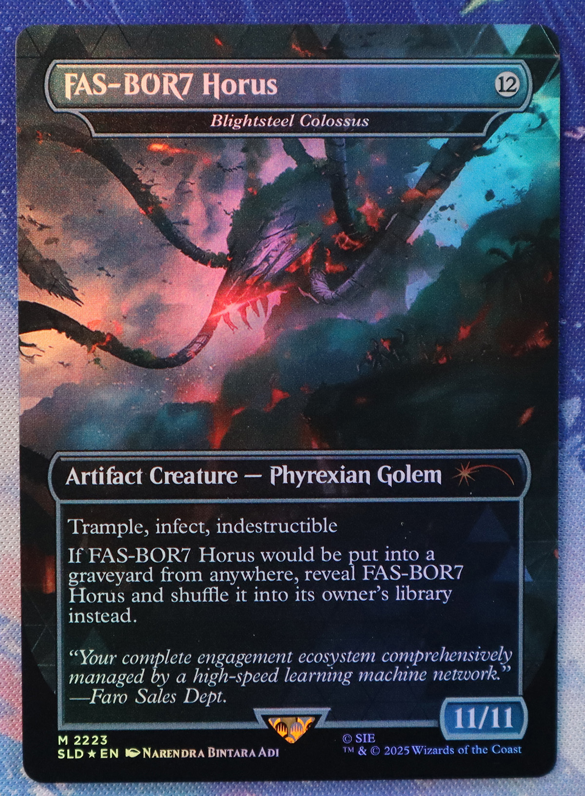 Blightsteel Colossus #2223 SLD foil