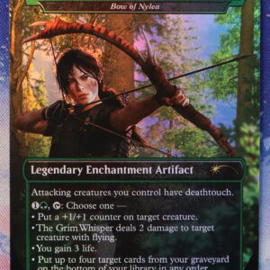 Bow of Nylea The Grim Whisper #1504 SLD foil