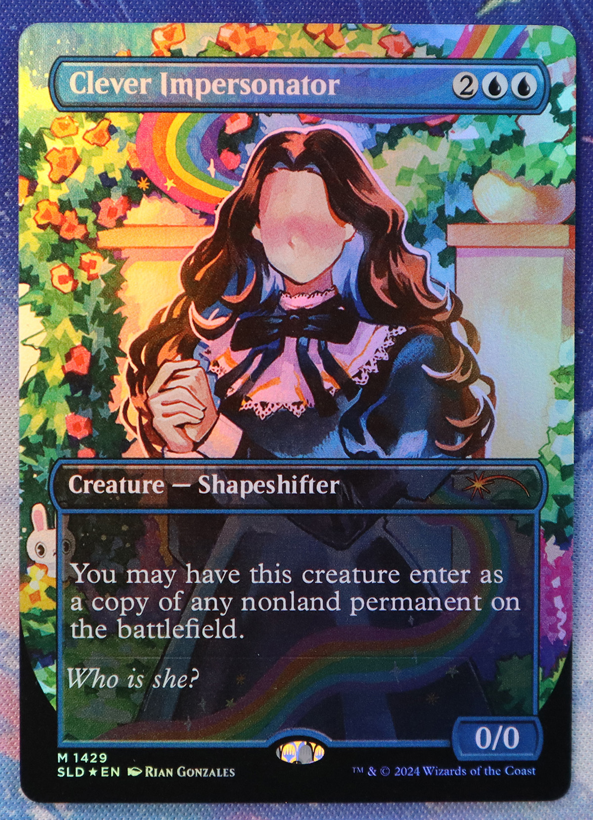 Clever Impersonator SLD foil