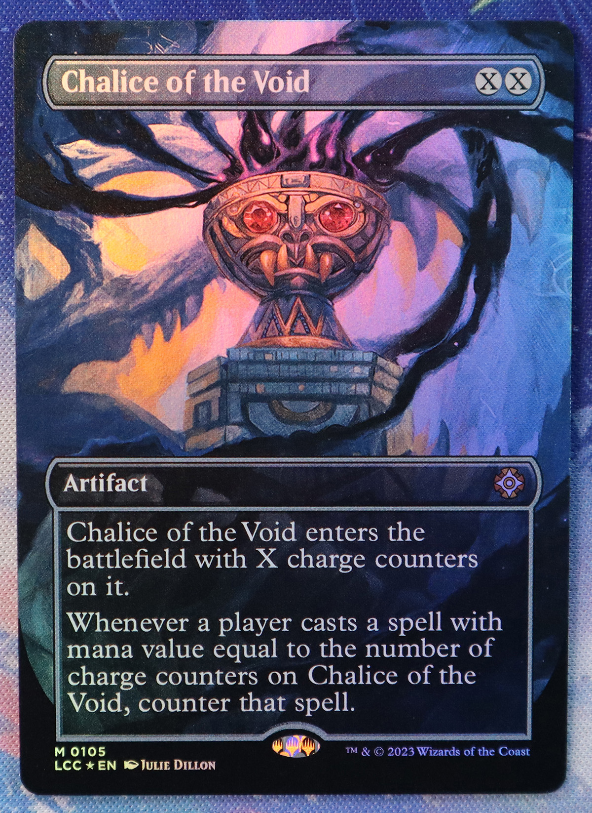 Chalice of the Void #0105 Lost Caverns of Ixalan Commander (LCC) foil