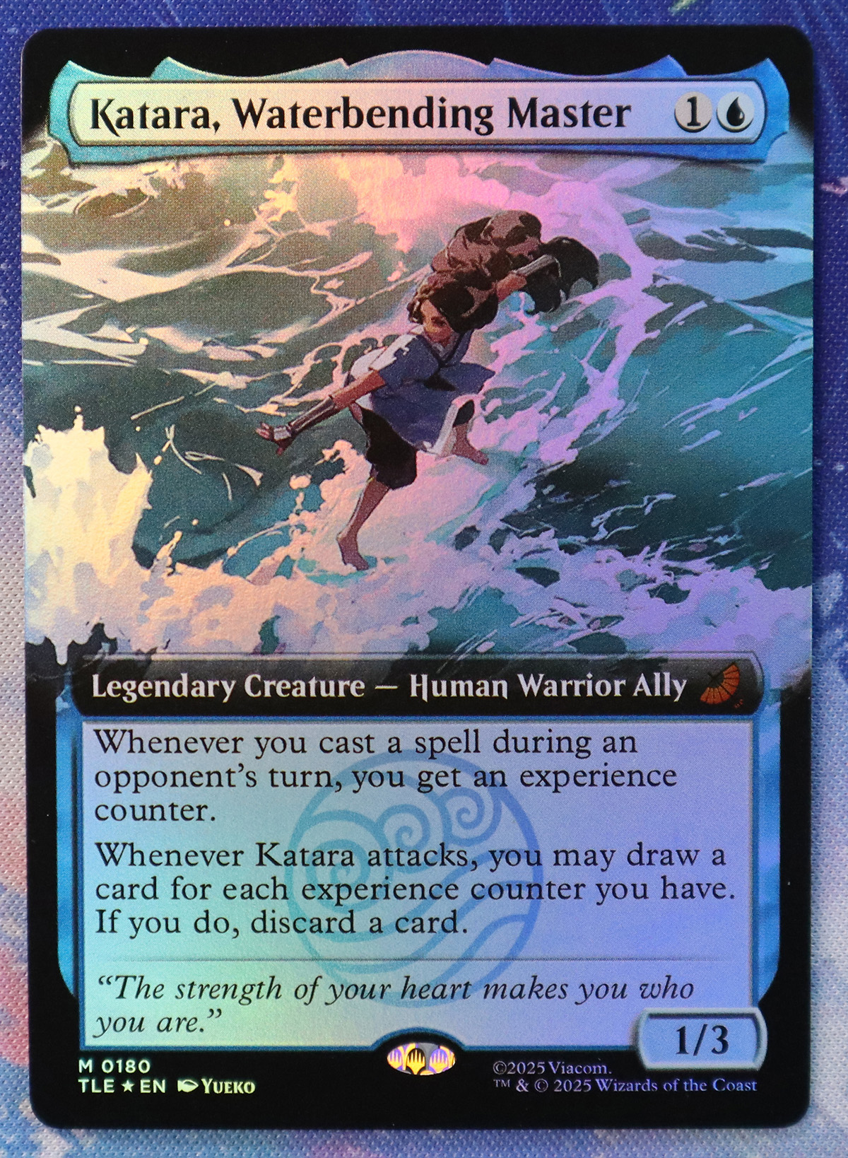Katara, Waterbending Master #180 TLE foil