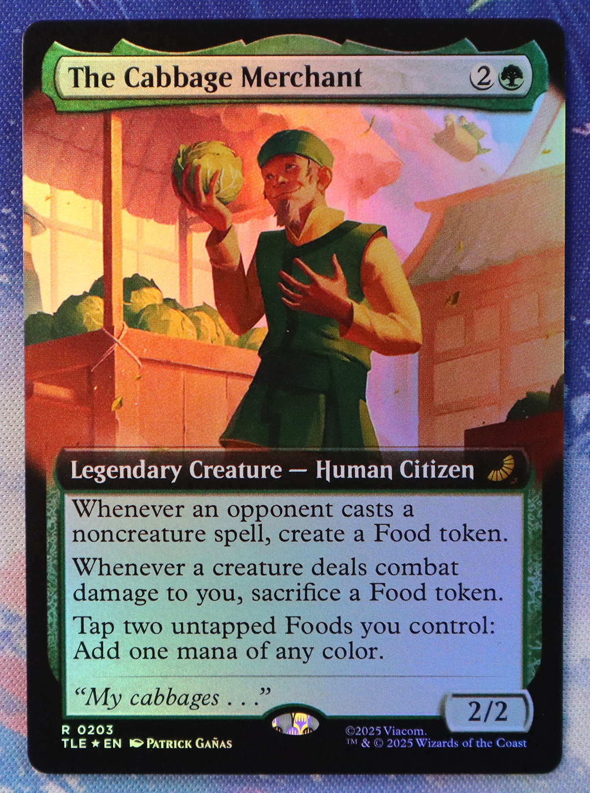 The Cabbage Merchant #203 TLE foil
