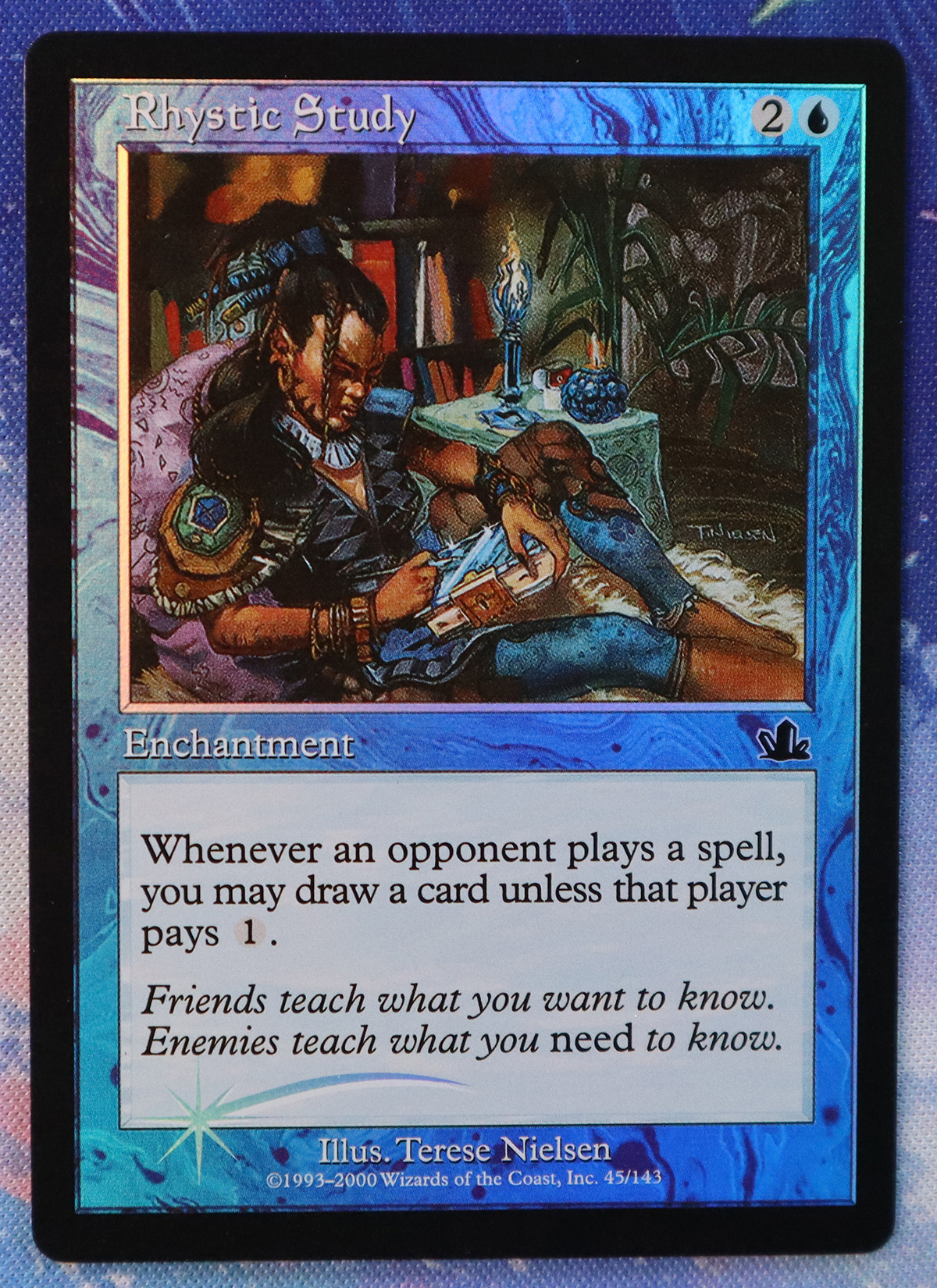 rhystic study PCY foil