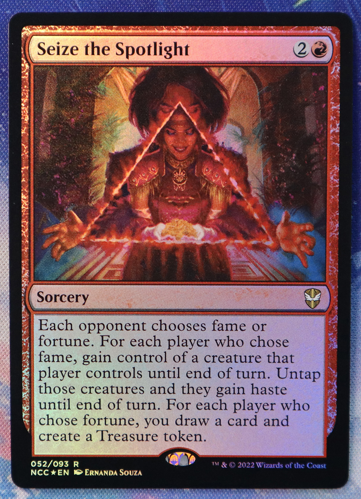 Seize the Spotlight #52 NCC foil