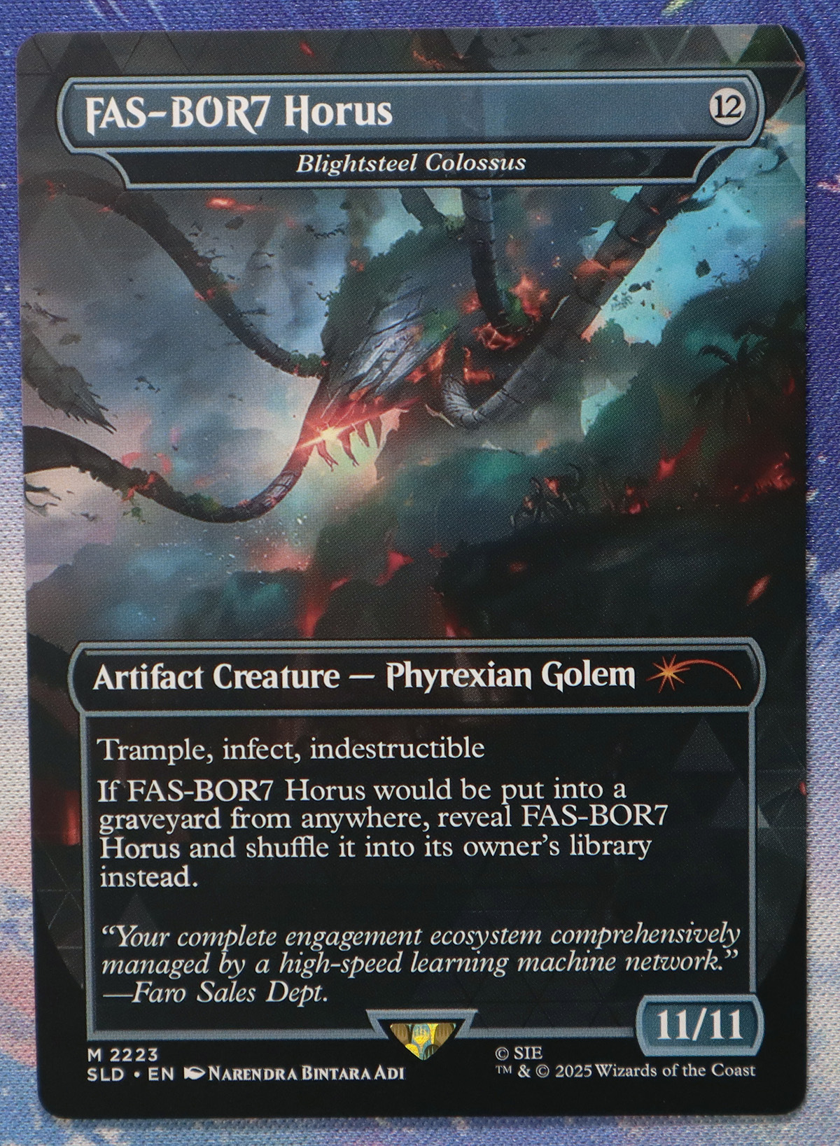 Blightsteel Colossus #2223 SLD hologram