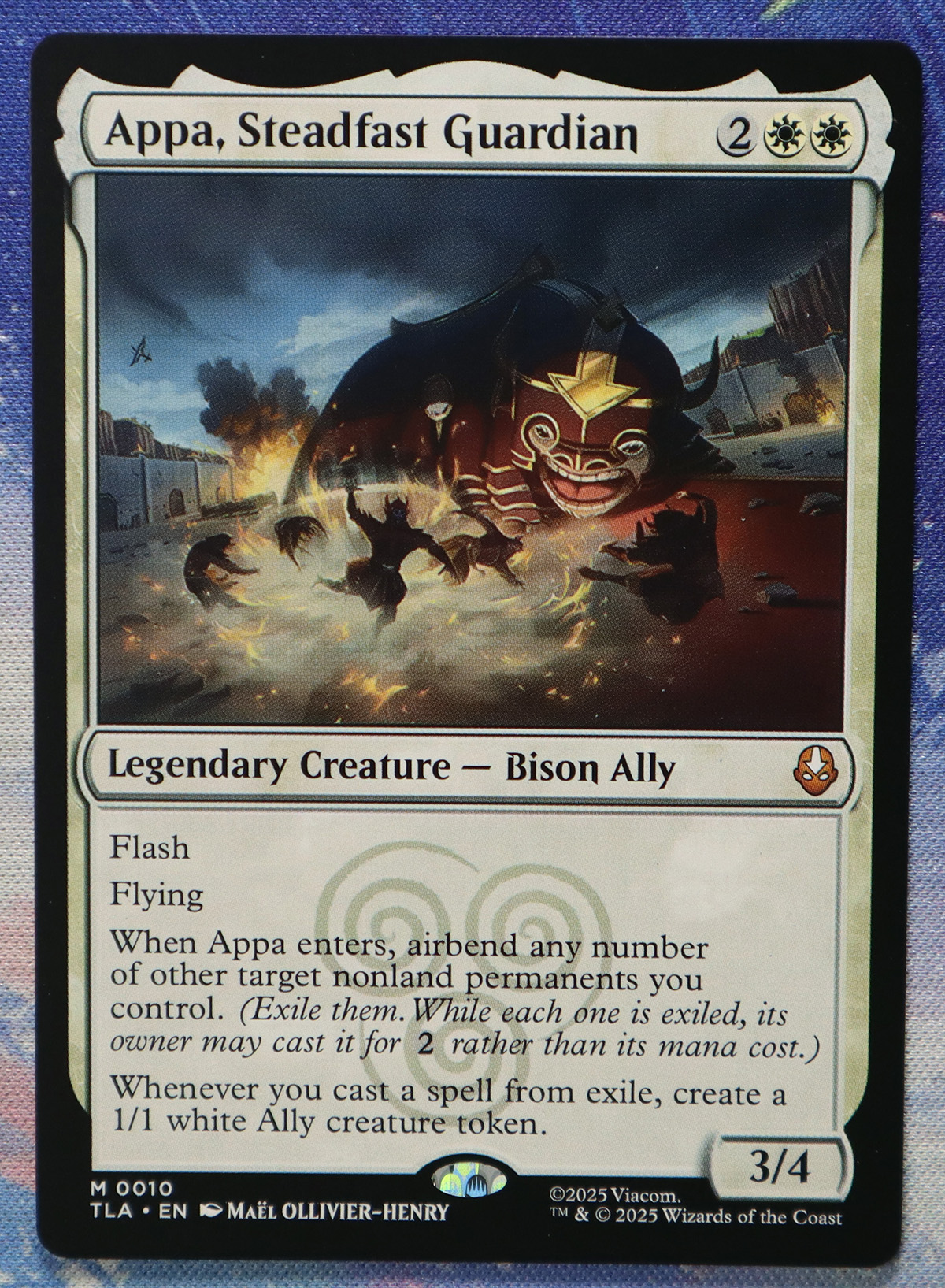 Appa, Steadfast Guardian #10 TLA hologram