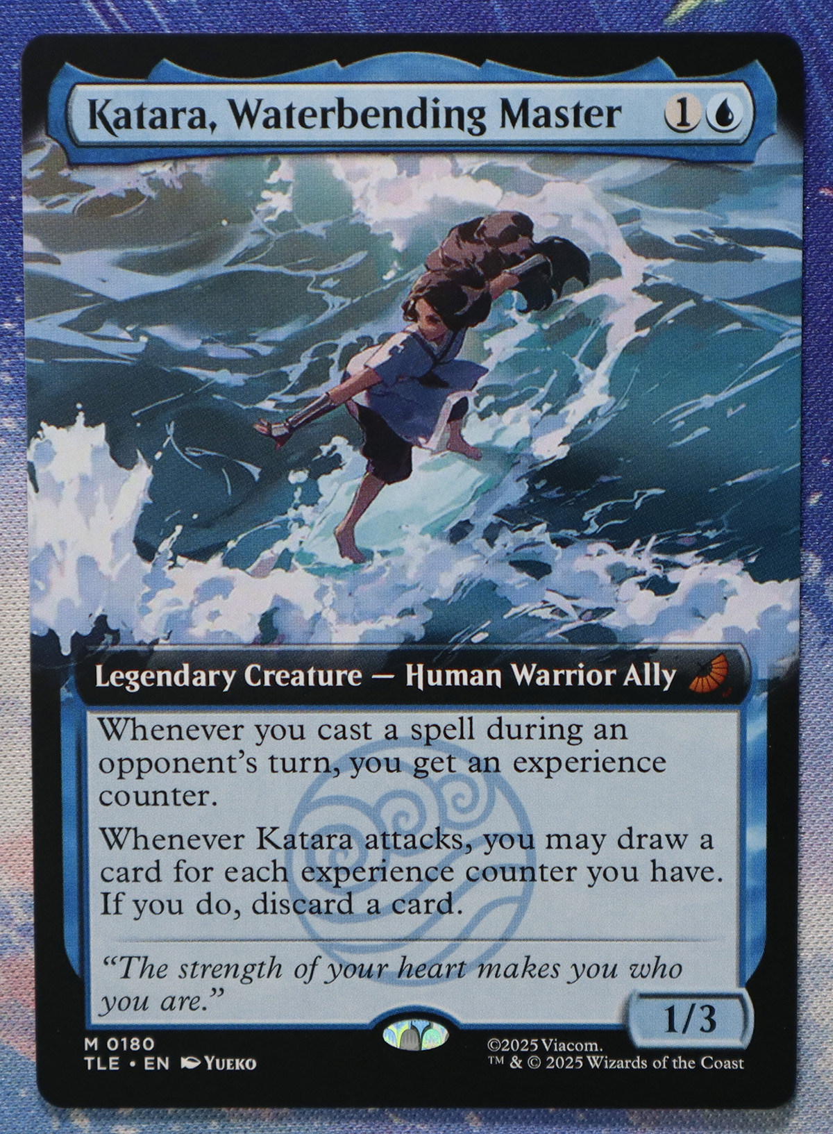 Katara, Waterbending Master #180 TLE hologram