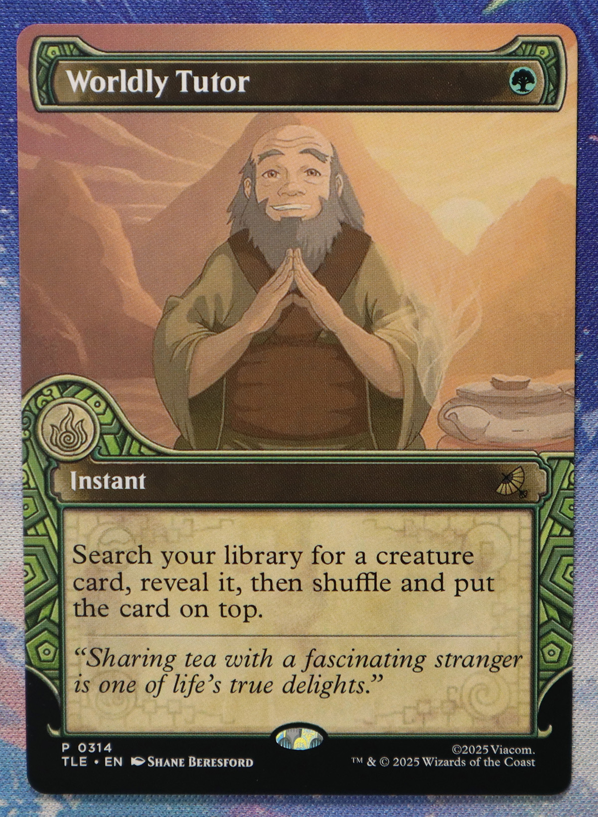 Worldly Tutor #314 TLE hologram