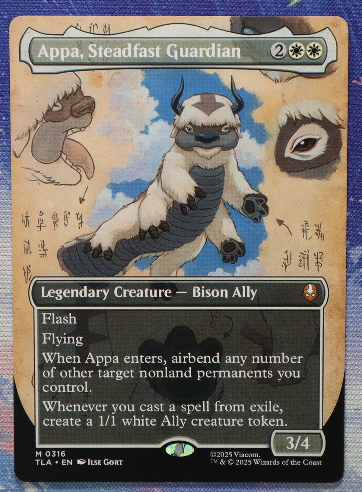 Appa, Steadfast Guardian #316 TLA hologram