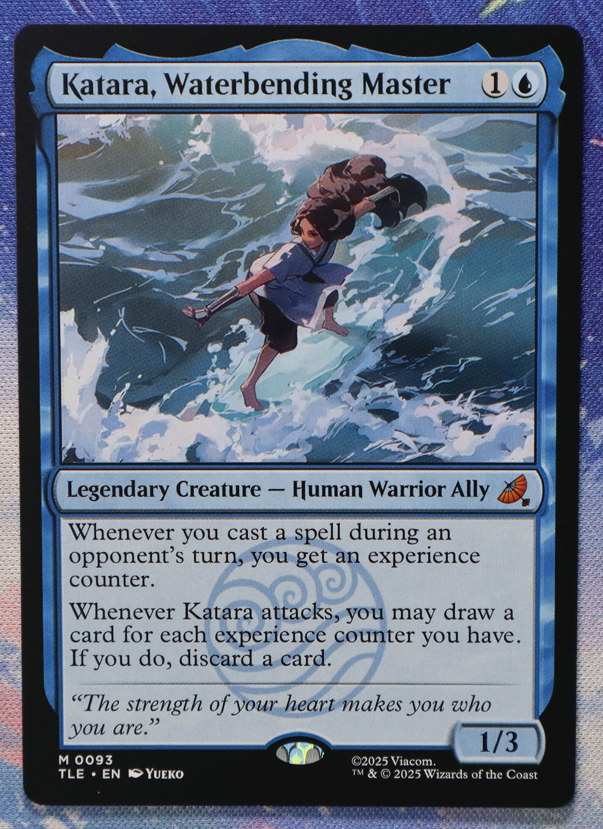 Katara, Waterbending Master #93 TLE hologram