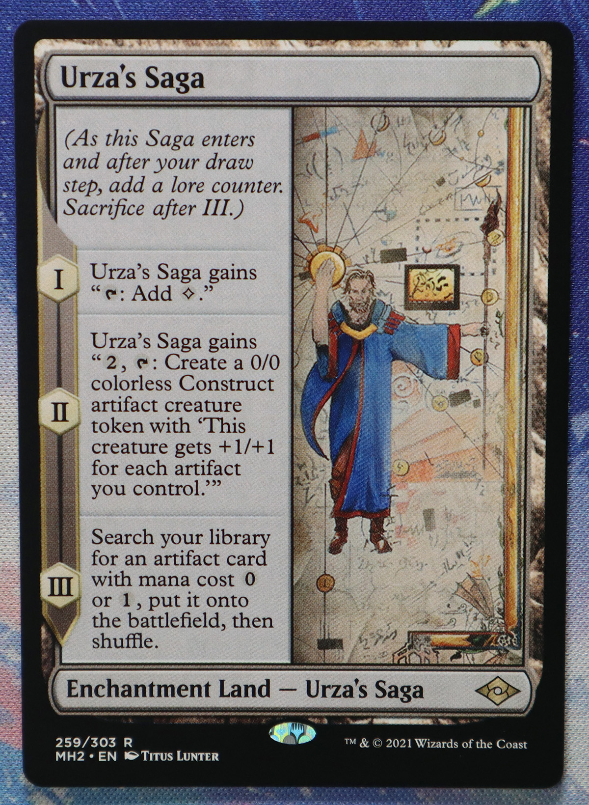 Urza's Saga Modern Horizon 2 MH2 hologram