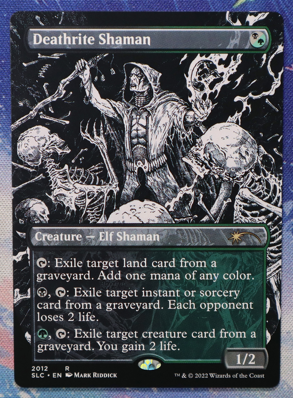 Deathrite Shaman Secret Lair 30th Anniversary Countdown Kit (SLC) hologram