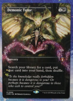 Demonic Tutor #696 CMM Commander Masters (CMM) hologram
