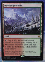 Wooded Foothills KTK (Khans of Tarkir) hologram