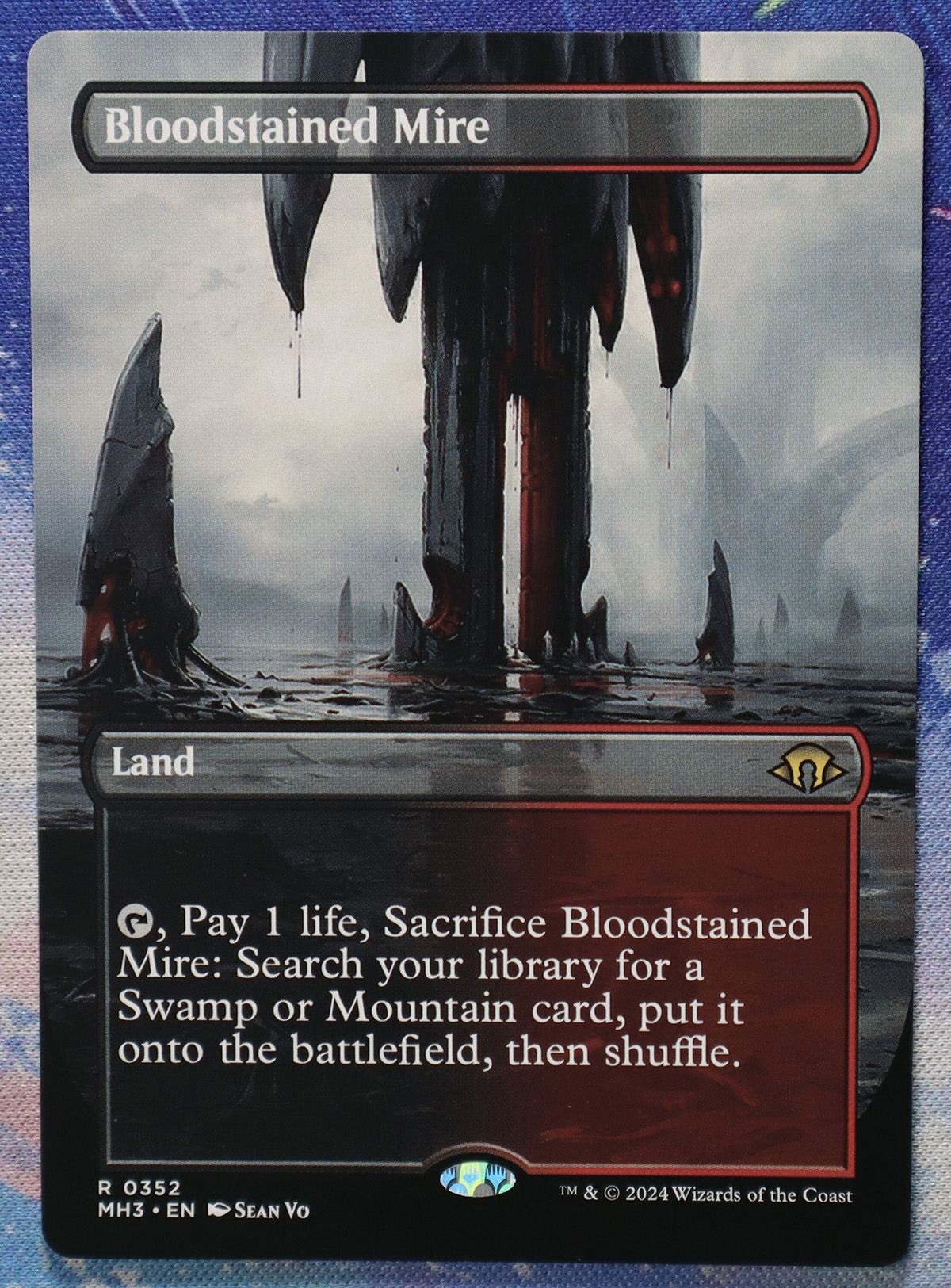Bloodstained Mire #352 Modern Horizons 3 (MH3) hologram