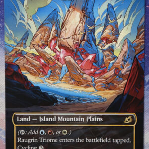 Raugrin Triome Full Art Ikoria: Lair of Behemoths (IKO) hologram