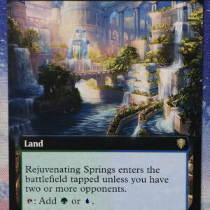 Rejuvenating Springs extended art Commander Legends (CMR) hologram