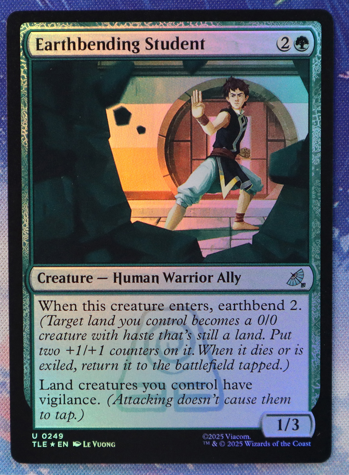 Earthbending Student #249 TLE foil