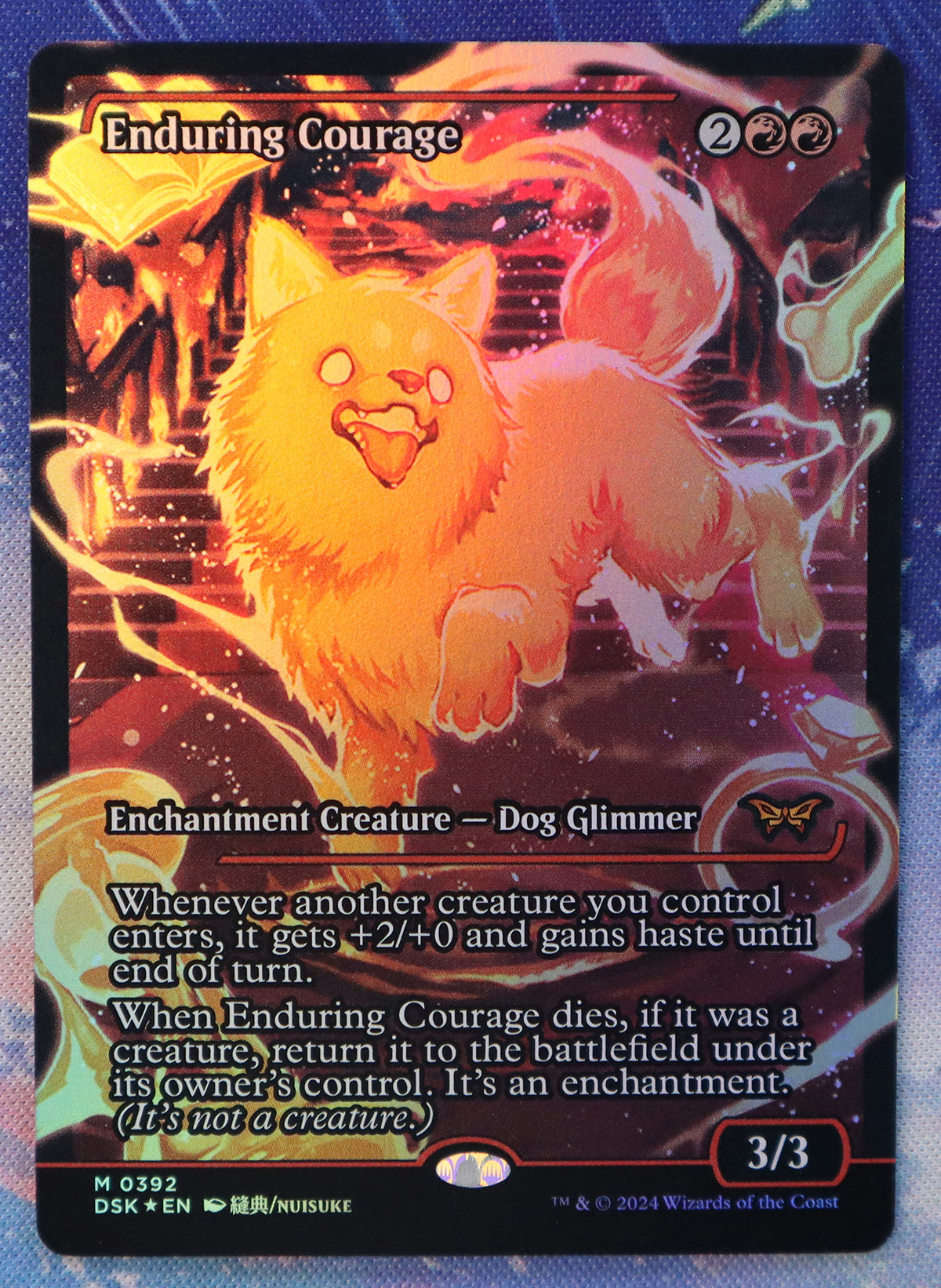 Enduring Courage #392 DSK foil