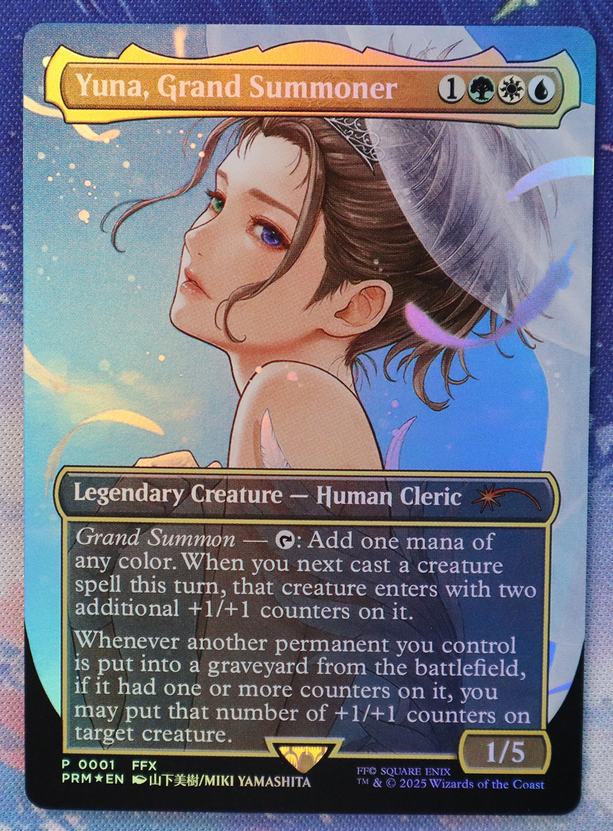 Yuna, Grand Summoner #16 PW25 foil