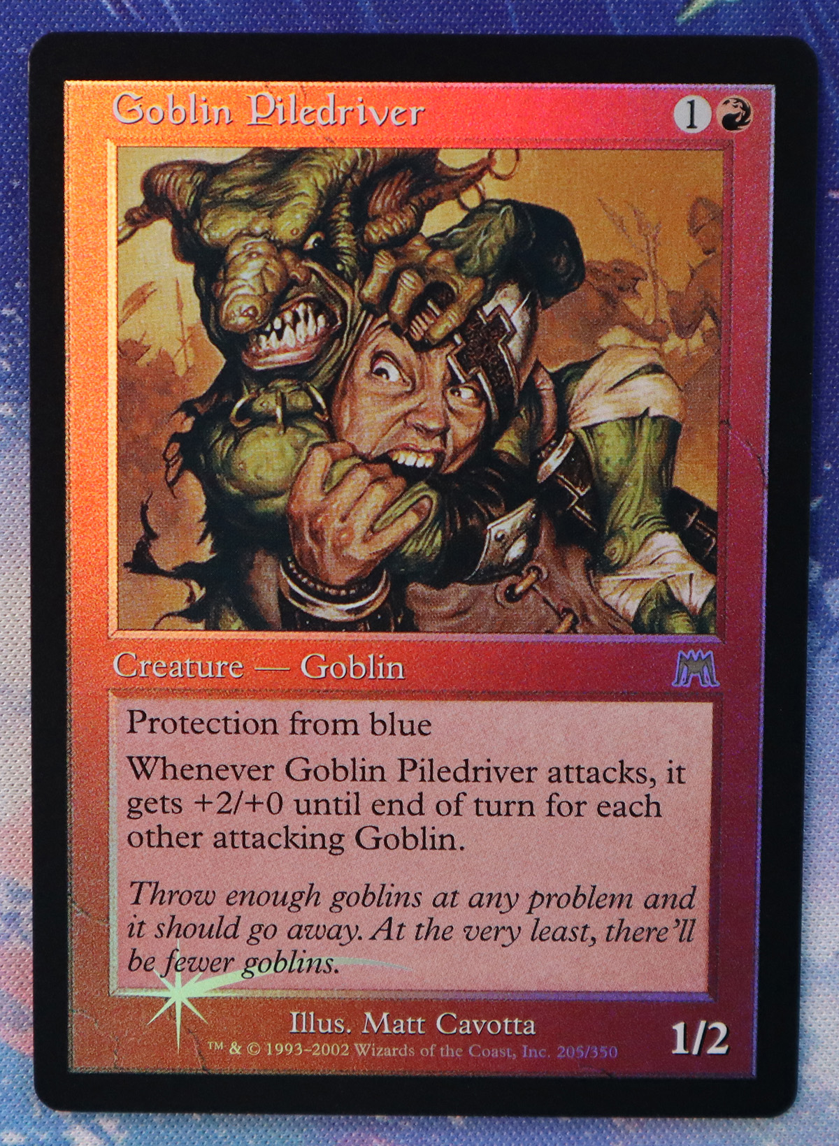 Goblin Piledriver #205 ONS foil