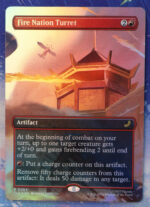 Fire Nation Turret #64 TLE foil