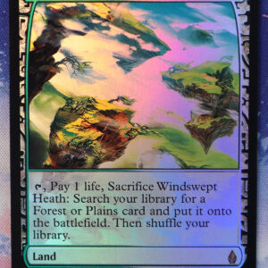 Windswept heath Zendikar Expeditions foil