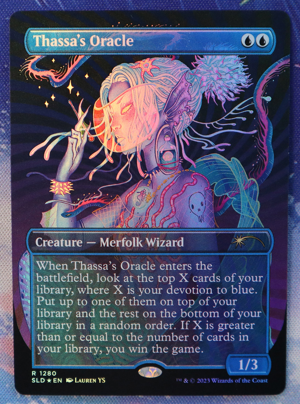 Thassa's Oracle #1280 Secret Lair Drop (SLD) foil