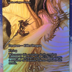 Ancient Copper Dragon Dragon of Mount Gulg #12 FCA foil
