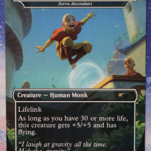 Serra Ascendant Aang, Ascendant Airbender #2291 SLD hologram
