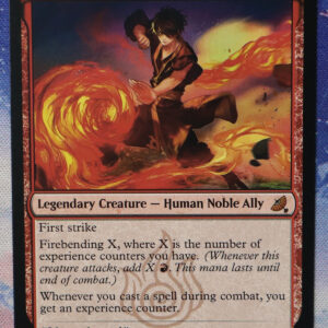 Zuko, Firebending Master #127 TLE hologram