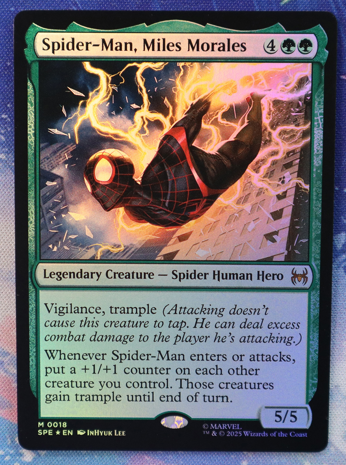 Spider-Man, Miles Morales #18 SPE foil