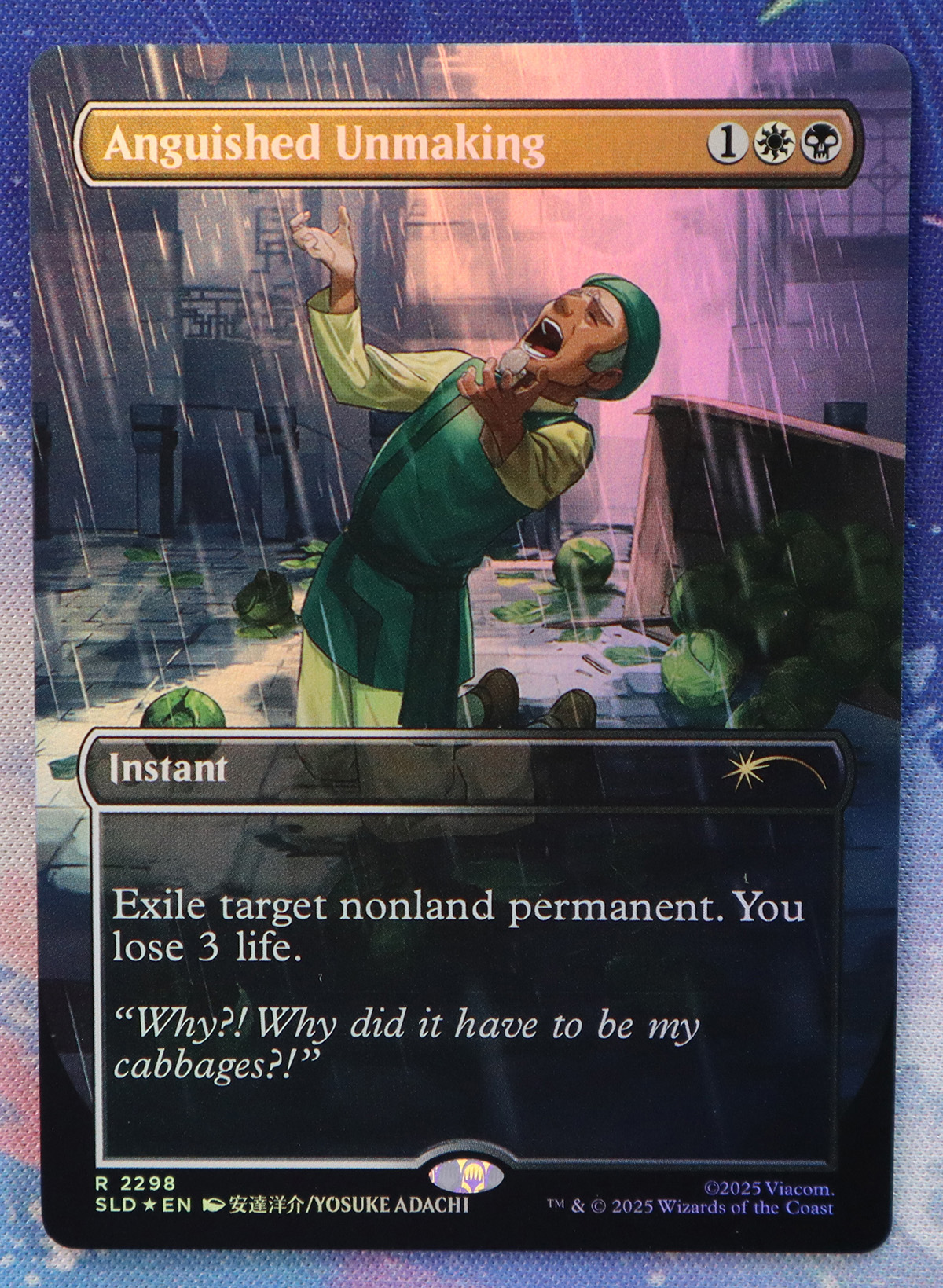 Anguished Unmaking #2298 SLD foil
