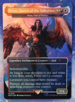 Iroas, God of Victory Freya, Queen of the Valkyries #2215 SLD foil